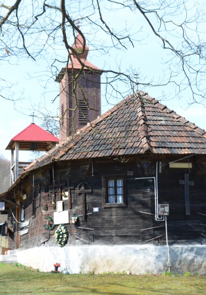 The wooden church from Corbești