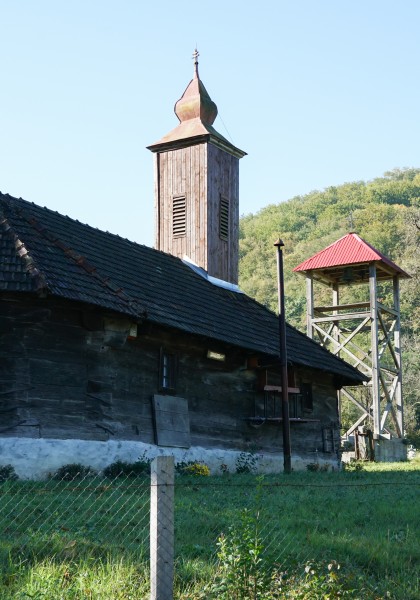 The wooden church from Corbești