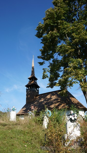 Die Holzkirche von Luncșoara