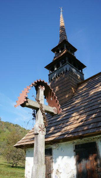 Die Holzkirche von Luncșoara