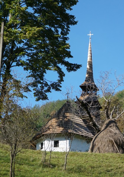 Die Holzkirche von Luncșoara