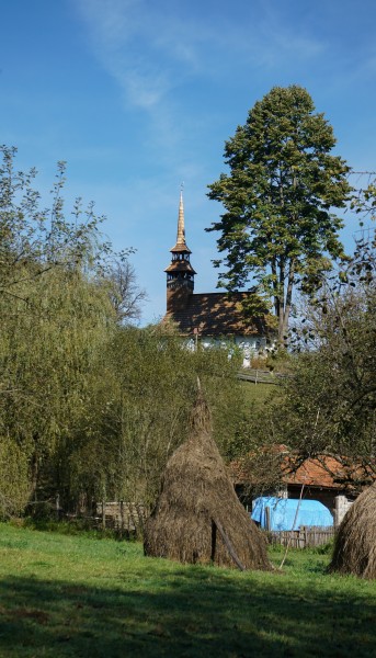 Die Holzkirche von Luncșoara