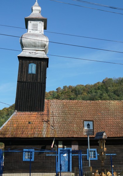 Die Holzkirche aus Cristești