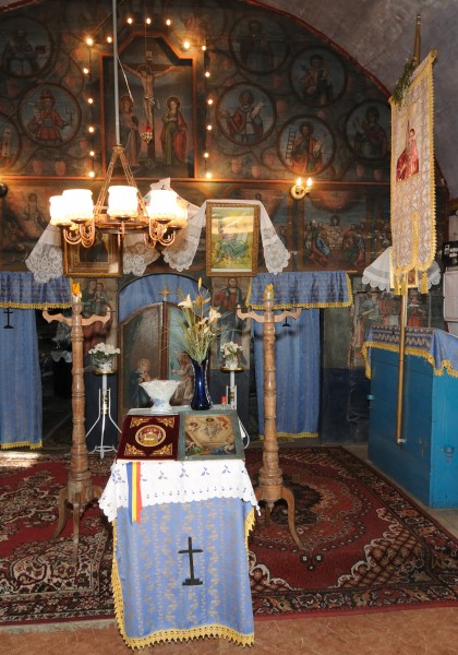 The wooden church from Ionești