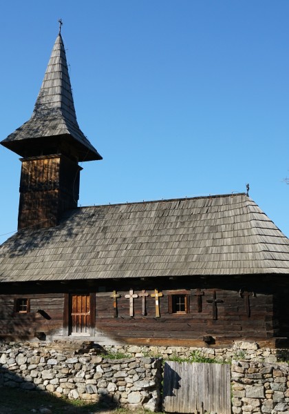 The wooden church from Groșii Noi