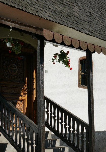 The wooden church from Roșia Nouă