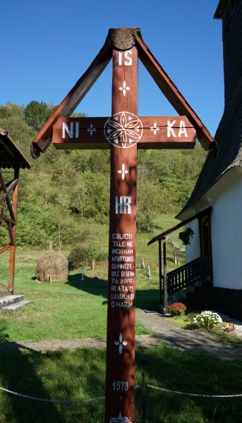 Die Holzkirche aus Roșia Nouă