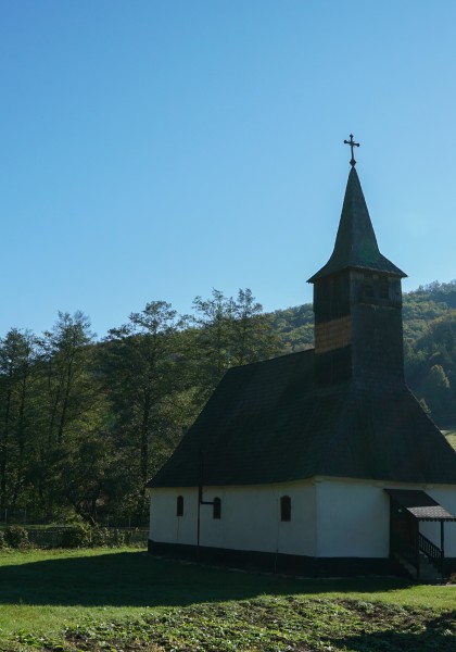 Die Holzkirche aus Roșia Nouă