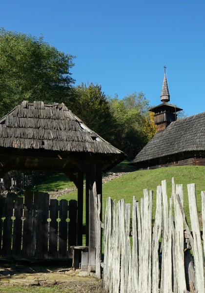 Die Holzkirche aus Troaș