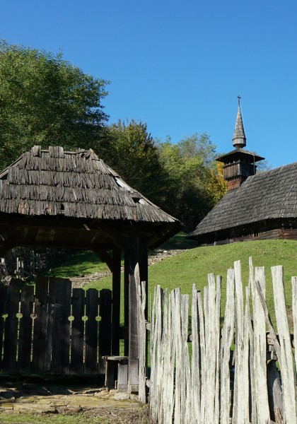 The wooden church from Troaș