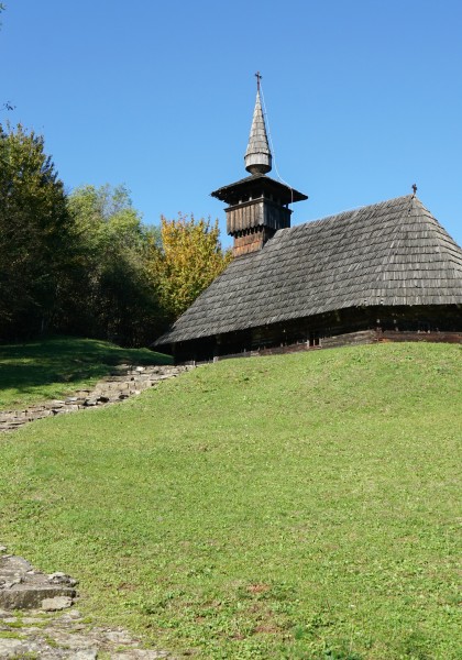 Die Holzkirche aus Troaș