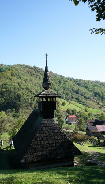 The wooden church from Troaș