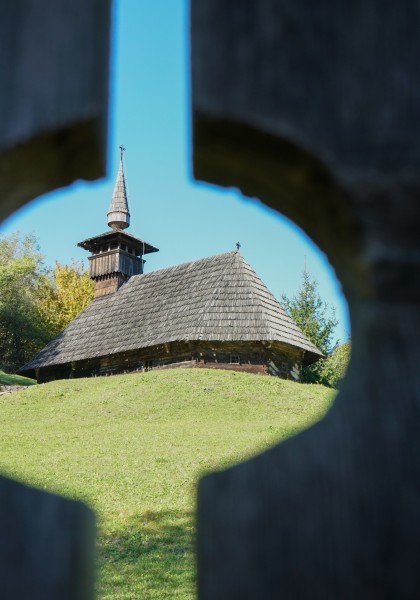 Die Holzkirche aus Troaș