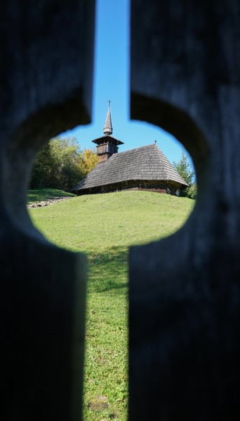 The wooden church from Troaș